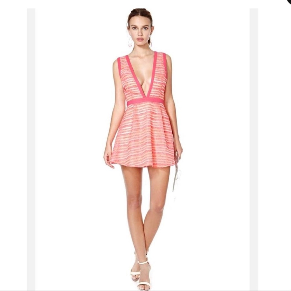 Nasty Gal Electric Vision Night Out Dress
